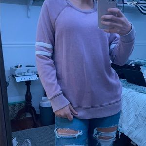 vintage purple crew neck